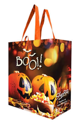 ShopRite Halloween Pumpkins Reusable Bag, 1 each