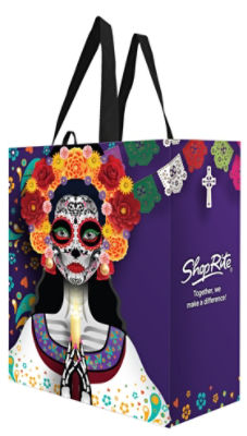 ShopRite Day of the Dead Reusable Bag, 1 each