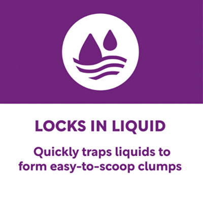 Scoop Away Clump & Lock Fresh Spring Air Scent Clumping Cat Litter, 14 lb