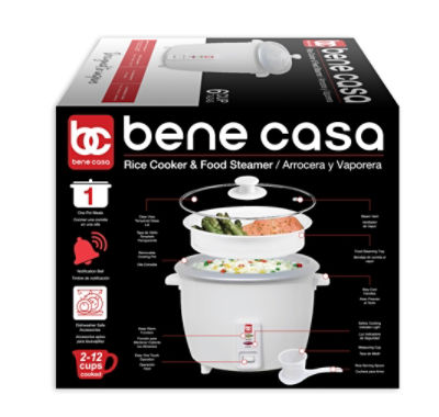 BENE CASA 6-CUP RICE COOKER