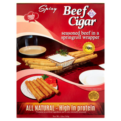 Rose Gourmet Spicy Beef Cigar, 14 count, 12 oz