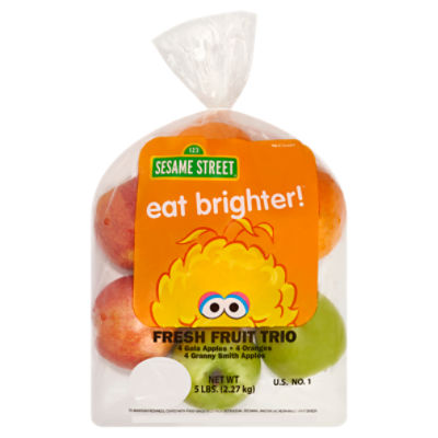 Fresh Assorted Apples & Oranges, 5 lb bag