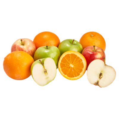 Fresh Assorted Apples & Oranges, 5 lb bag