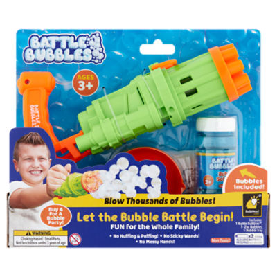 BulbHead Battle Bubbles Toy, Ages 3+