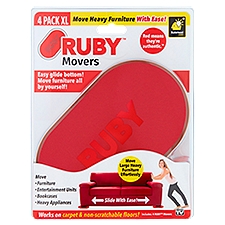 BulbHead Ruby Movers, XL, 4 count