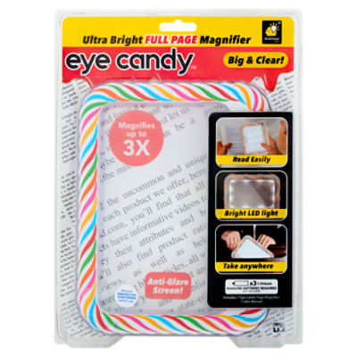 BulbHead Eye Candy Ultra Bright Full Page Magnifier