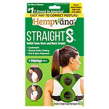 Hempväna Straight 8 Plus Hemp Fibers Upper Body Support For Men & Women