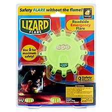 BulbHead Lizard Roadside Emergency Flare, 1 Each