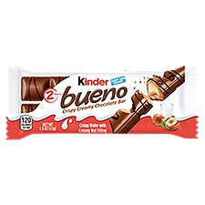 Kinder Bueno Crispy Creamy, Chocolate Bar, 1.5 Ounce