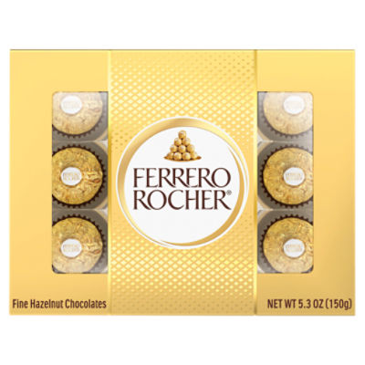 Ferrero Rocher Fine Hazelnut Chocolates, 5.3 oz Price Rite