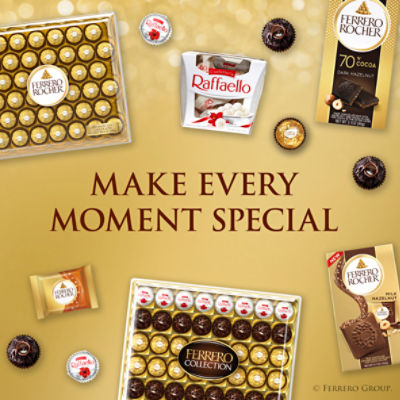 Ferrero Rocher Fine Hazelnut Chocolates, 5.3 oz - Fairway