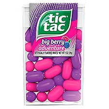 Tic Tac Fresh Breath Mints Big Berry Adventure, Hard Candy Mints, 1 Ounce