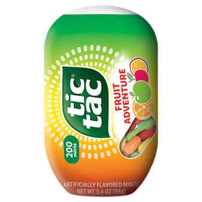 Tic Tac Fruit Adventure Mints, 3.4 oz - Gerbes Super Markets