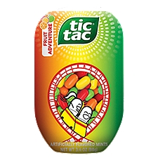 Tic Tac Mints, Fruit Adventure, 3.4 Ounce