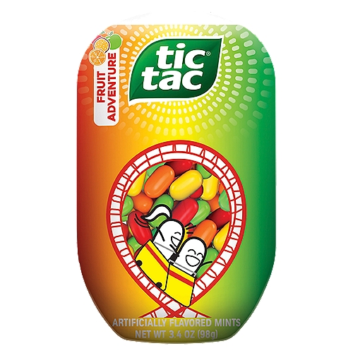 Tic Tac Fruit Adventure Mints, 200 count, 3.4 oz