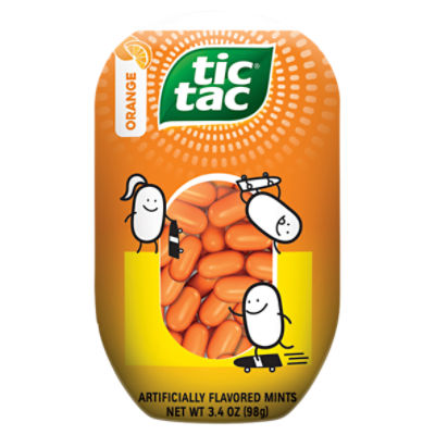 Tic Tac Orange Mints - Shop Gum & Mints at H-E-B
