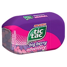 Tic Tac Fresh Breath Mints Big Berry Adventure, Hard Candy Mints, 200 Each