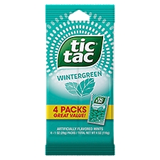 Tic Tac Wintergreen Mints, 1 oz, 4 count