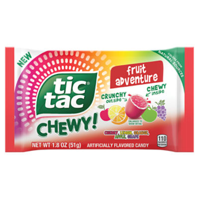 Tic Tac Fruit Adventure Chewy! Candy, 1.8 oz