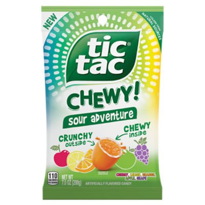 Tic Tac Chewy! Sour Adventure Candy, 7.0 oz