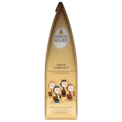 Ferrero Rocher White Hazelnut Chocolate, 10 count, 3.7 oz