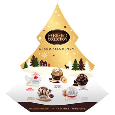 Ferrero Collection Grand Assortment Fine Assorted Confections, 14 count, 5.1 oz