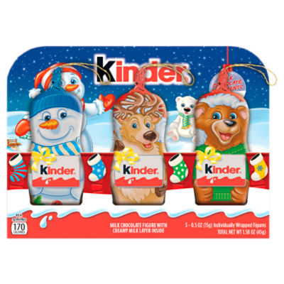 Kinder Mini Hollow Figure T15gx3x26 Holiday, 1.58 Oz