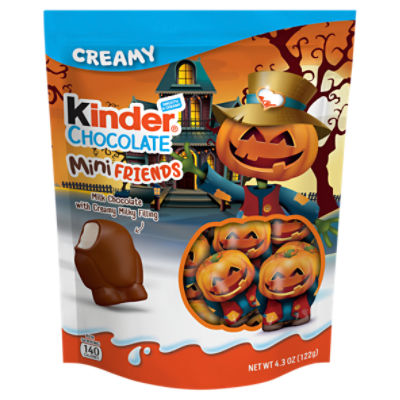 Kinder Creamy Mini Friends Chocolate, 4.3 oz