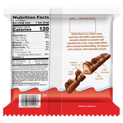 Kinder Cards  Crunchy Biscuit Cocoa Wafers with Delicate Milk and