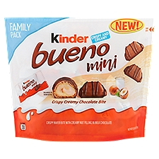 Kinder Bueno Mini Crispy Creamy Chocolate Bite Family Pack, 9.5 oz