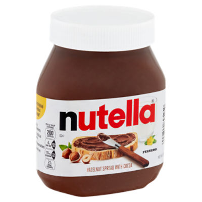 Ferrero Nutella Hazelnut Spread with Cocoa, 26.5 oz Gourmet