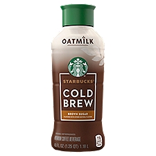 Starbucks Oatmilk Cold Brew Brown Sugar Premium Coffee Beverage, 40 fl oz