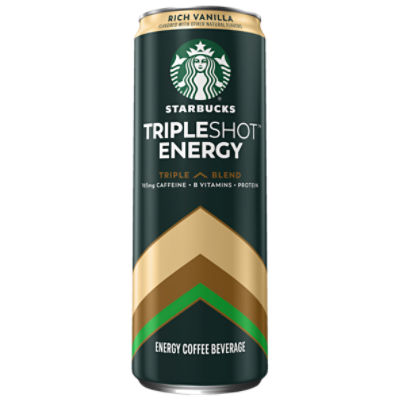 Starbucks Tripleshot Energy Coffee Beverage Rich Vanilla 11 Fl Oz