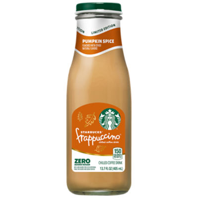 Starbucks Frappuccino Chilled Coffee Drink Pumpkin Spice, 13.7 Fl Oz
