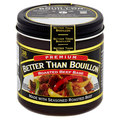 Better Than Bouillon Premium Roasted Beef Base, 8 oz, 8 Ounce