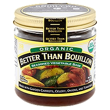 Better Than Bouillon Organic, Seasoned Vegetable Base, 8 Ounce