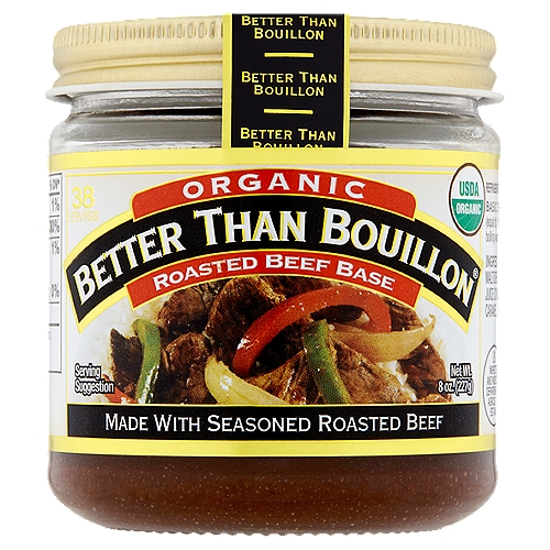 Better Than Bouillon Organic Roasted Beef Base, 8 oz