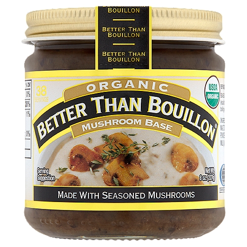 Better Than Bouillon Organic Mushroom Base, 8 oz