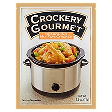 Crockery Gourmet Seasoning Mix, Chicken, 2.5 Ounce