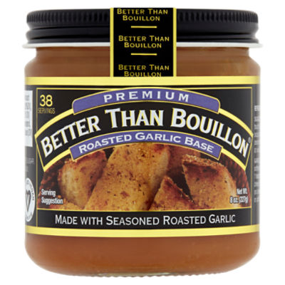 Better Than Bouillon Premium Roasted Garlic Base, 8 oz ShopRite