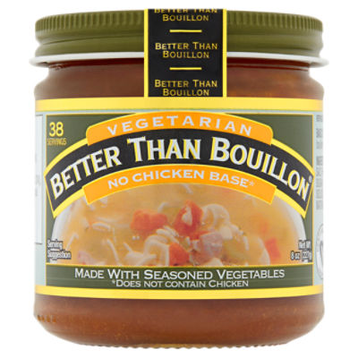 Better Than Bouillon Vegetarian, No Chicken Base
