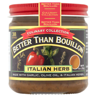 Better Than Bouillon Culinary Collection Italian Herb Base, 8 oz - Kroger