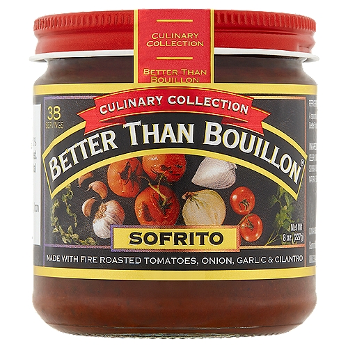 Better Than Bouillon Culinary Collection Sofrito, 8 oz
A spoonful adds flavor to your favorite dishes.