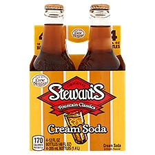 Stewart's Fountain Classics Original Cream, Soda, 48 Fluid ounce