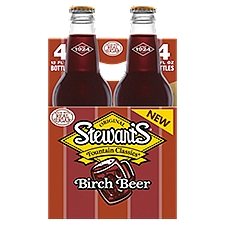 Stewart's Fountain Classics Original Birch Beer, Soda, 48 Fluid ounce