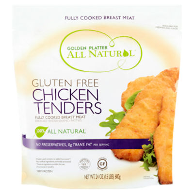Golden Platter All Natural Gluten Free Chicken Tenders, 24 oz