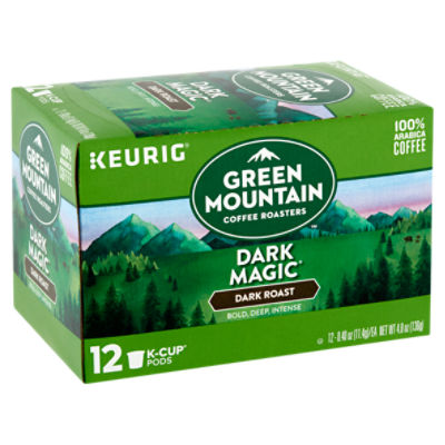 Green Mountain Coffee Roasters Dark Magic Roast Coffee K-Cup Pods, 0.40 oz,  12 count - The Fresh Grocer