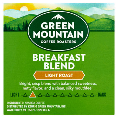 Green mountain coffee breakfast blend sale