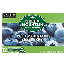 Green Mountain Coffee Roasters Wild Mountain Blueberry Coffee, K-Cup Pods, 12 Each