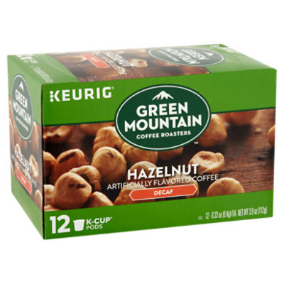 green mountain hazelnut decaf ground coffee